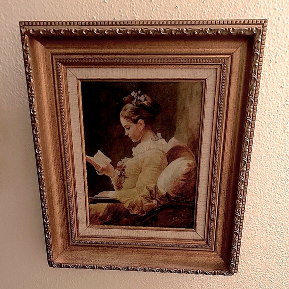 Other - JEAN HONORE FRAGONARD: GIRL READING BOOK.